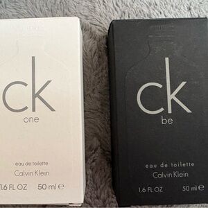 Calvin Klein CK One & CK Be Fragrance Duo - Black & White Packaging
